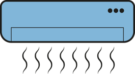 tekening airconditioning